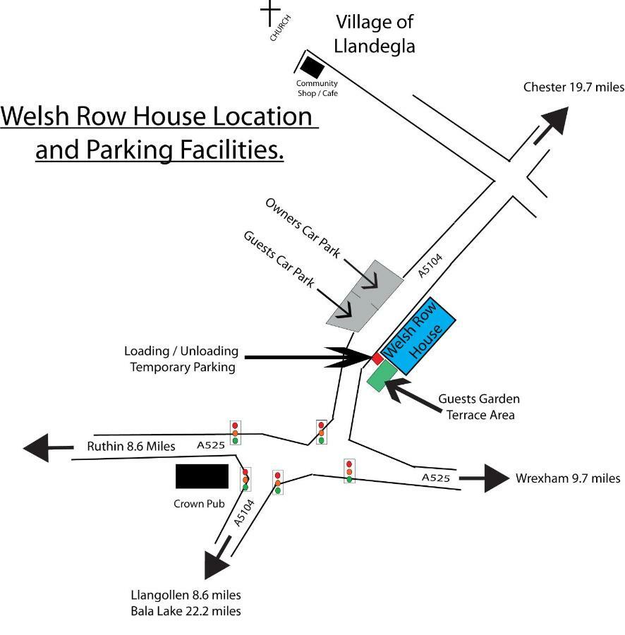 דירות Llandegla Welsh Row House מראה חיצוני תמונה